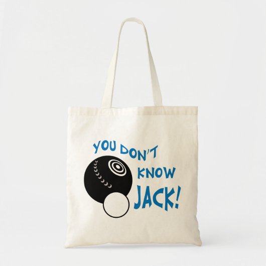 Je kent Jack niet Tote Bag (Voorkant)