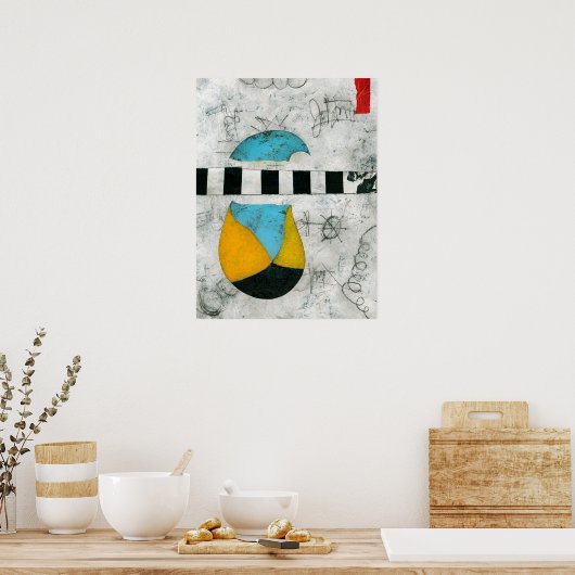 Je kent me niet, Poster Wall Art (Keuken)