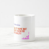 Je kent mijn naam, maar je kent mijn persoonlijkhe koffiemok (Center)