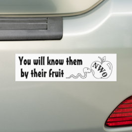 Je kent ze Bumpersticker