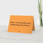 Je keuken voor Halloween - Kaart (Achterkant)