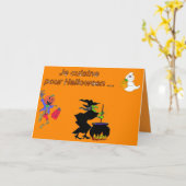 Je keuken voor Halloween - Kaart (Gele Bloem)