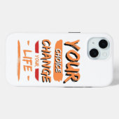 Je keuze verandert je leven Case-Mate iPhone case (Achterkant (horizontaal))