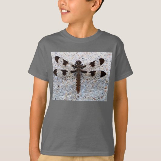 Je kids libelle Hanes T-shirt (Voorkant)