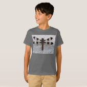 Je kids libelle Hanes T-shirt (Voorkant volledig)
