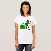 Je kijkt hier naar! t-shirt (Voorkant volledig)