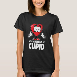 Je Kijkt Naar Cupido Jongens Schattige Jongens Gel T-shirt