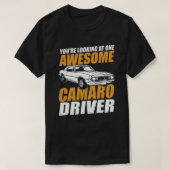 Je kijkt naar één Geweldige camarodriver T-shirt (Design voorkant)