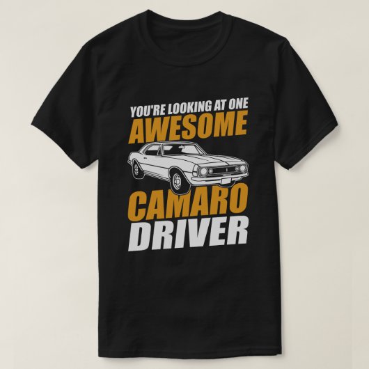 Je kijkt naar één Geweldige camarodriver T-shirt (Design voorkant)