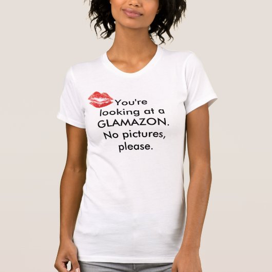 Je kijkt naar een GLAMAZON Tanktop (Voorkant)