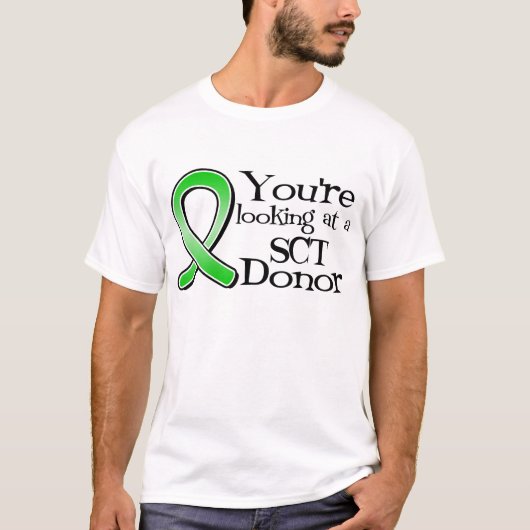 Je kijkt naar een Stem Cell Donor T-shirt (Voorkant)