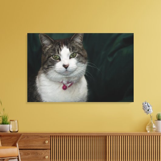 Je kijkt naar me canvas afdruk (Insitu (Woonkamer))