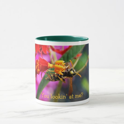 Je kijkt naar me? mok (Midden)