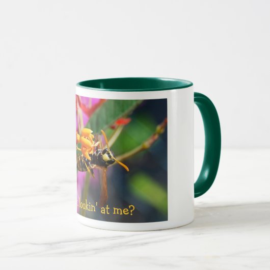 Je kijkt naar me? mok (Voorkant rechts)