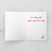 Je kijkt naar Puppy Valentijn halen Feestdagen Kaart (Binnen)