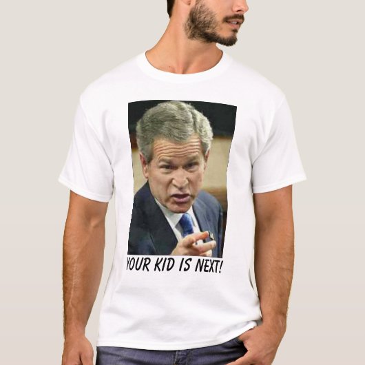 Je kind is de volgende! T-shirt (Voorkant)
