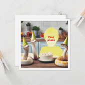 Je kind met slangen, slang verjaardag, slang kaart (Voorkant / Achterkant in situ)