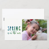 Je kind Pasen foto - lente Feestdagenkaart (Voorkant / Achterkant)