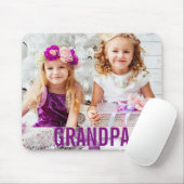 Je Kinder foto opa Mousepad Muismat (Met muis)