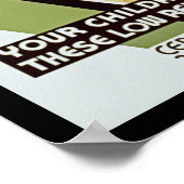 Je kinderen houden van deze lage huurwoningen poster (Hoek)