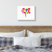 Je kinderkunst veranderen of in een A tekenen Canvas Afdruk (Insitu (Slaapkamer))