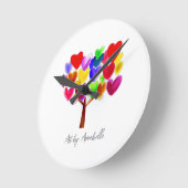 Je kinderkunst veranderen of in een A tekenen Ronde Klok (Hoek)