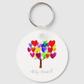 Je kinderkunst veranderen of in een A tekenen Sleutelhanger (Voorkant)