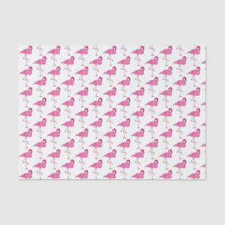 Je kleur is Tropisch Roze Flamingo Summer Bird Tissuepapier