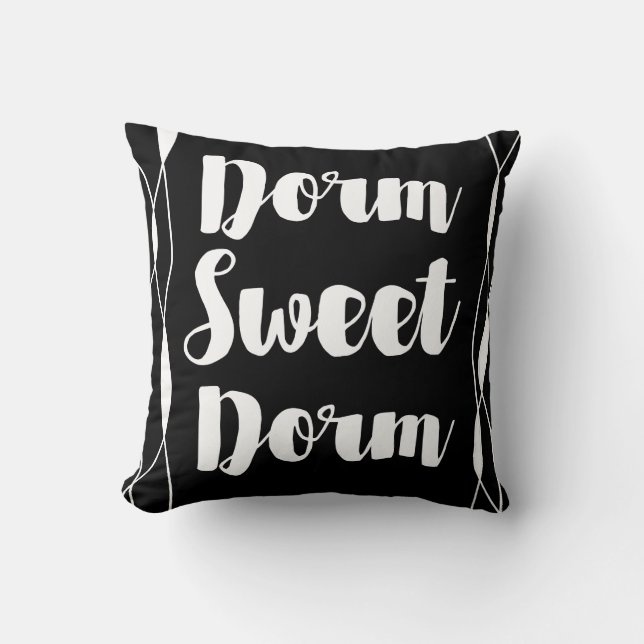 Je kleurstift Dorm Sweet Dorm Kussen (Voorkant)