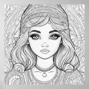 Je kleurt me - Poster