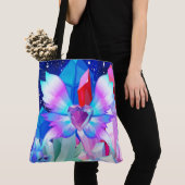 Je kleurt mijn wereld en laat mijn hart Canvas tas (Dichtbij)