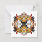 Je klokt op Geweldige Chicken Pun Humor Notitiekaartje (Voorkant)