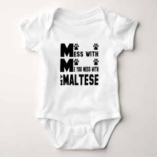 Je knoeit met mijn Maltees Romper