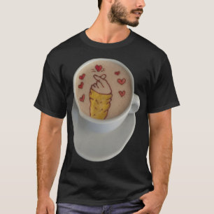 je koffie is klaar, koffie, latte, koffie minnaar, t-shirt