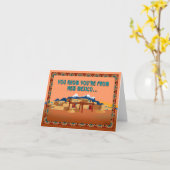 Je komt uit New Mexico als... Kaart (Gele Bloem)