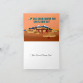 Je komt uit New Mexico als... Kaart (Binnen)