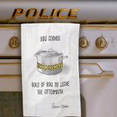 Je kookte grappig gepersonaliseerd theedoek