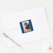 Je koopt een Bevrijdingsobligatie Vierkante Sticker (Envelop)