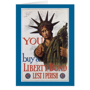 Je koopt een Liberty Bond Lest ik Perish