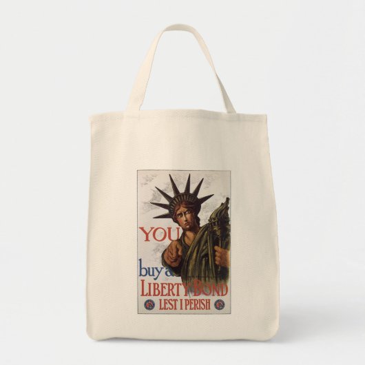 Je koopt een Liberty Bond Lest ik Perish Tote Bag (Voorkant)