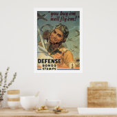 Je koopt Em, we vliegen Em. Poster (Keuken)