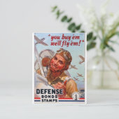 Je koopt Em-We vliegen met Em! Briefkaart (Staand voorkant)