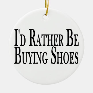 Je koopt liever schoenen keramisch ornament
