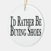 Je koopt liever schoenen keramisch ornament (Links)