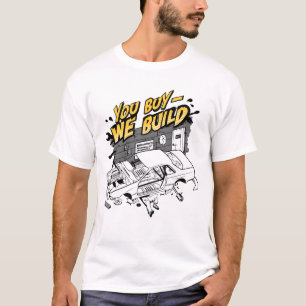 Je koopt - we bouwen t-shirt