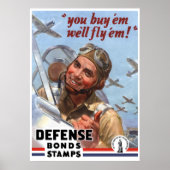 Je koopt ze die we zullen vliegen — WW2 Poster — G (Voorkant)