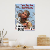 Je koopt ze maar we sturen ze. poster (Keuken)