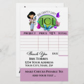 Je krasse factuur (Voorkant / Achterkant)