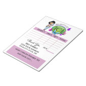 Je krasse factuur notitieblok (Schuin)