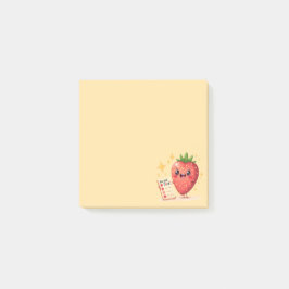 Je Krijgt Dit Voor Elkaar! Opbeurende Aardbei Post Post-it® Notes